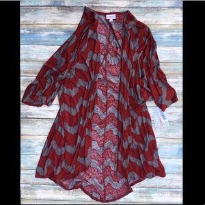 Chevron Lindsay kimono by LuLaRoe size small